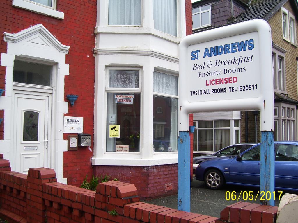 بلاكبول St Andrews Guesthouse المظهر الخارجي الصورة